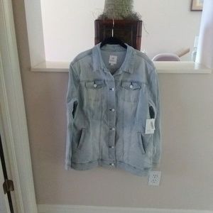 LulaRoe Jaxon Jean Jacket